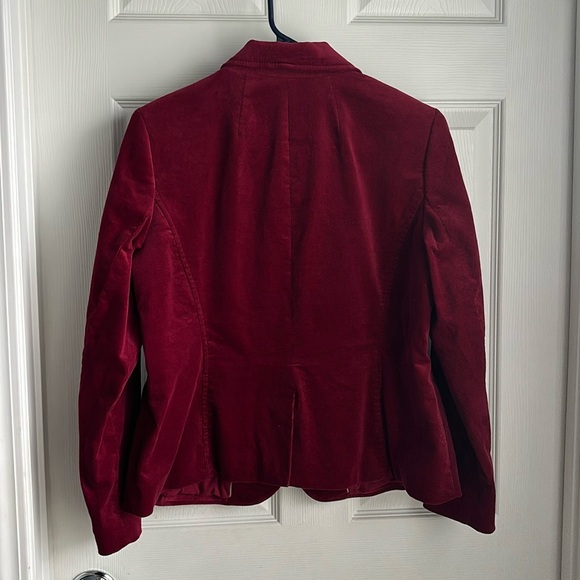 Talbot corduroy maroon blazer - Picture 3 of 5